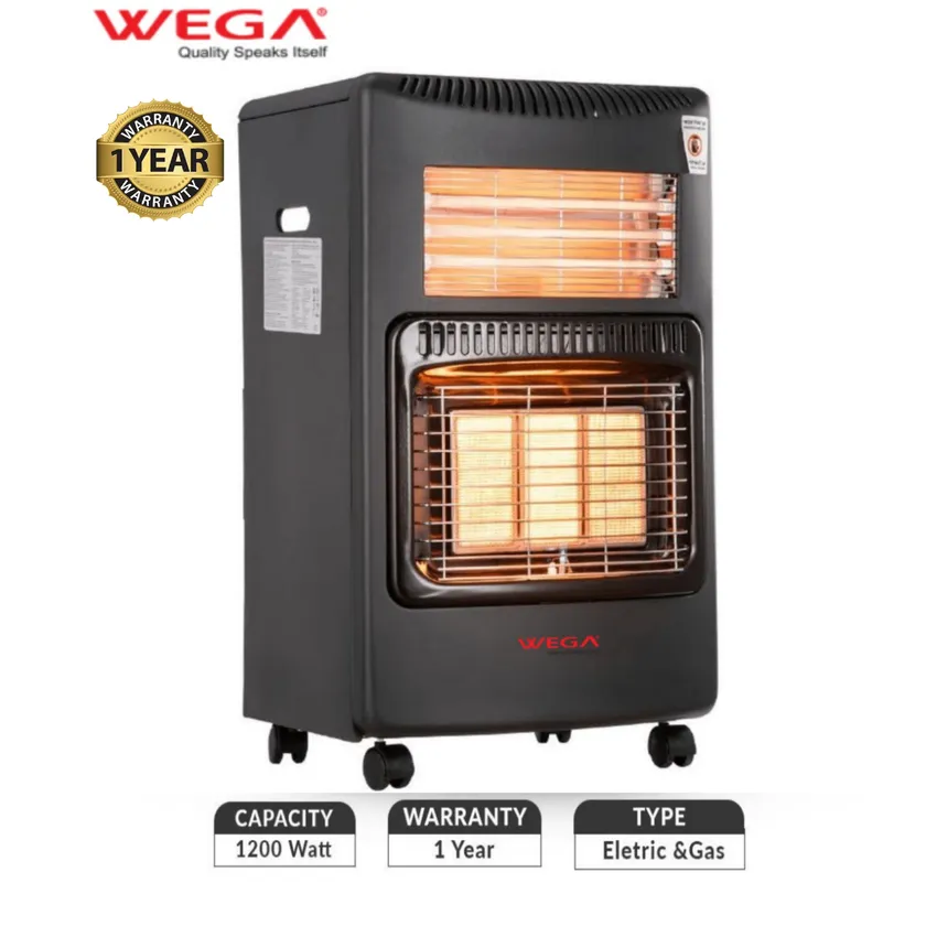 Wega Electric+Gas Heater (EH-1100) | AC GHAR